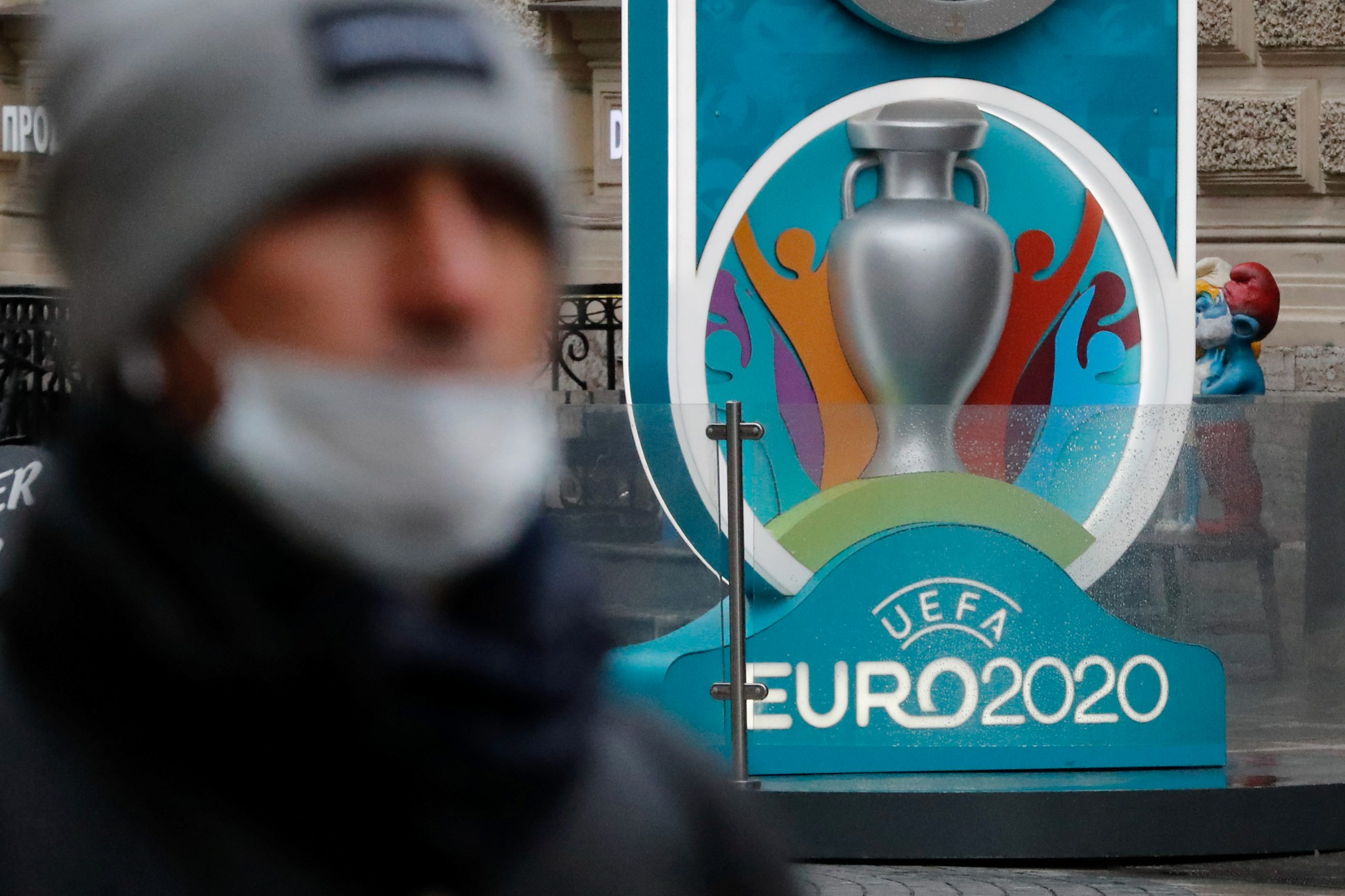 OFFICIEL : l'Euro 2020 est reporté ! FOOTBALL : Preparation - Euro2020 - Saint Petersbourg - 15/03/2020