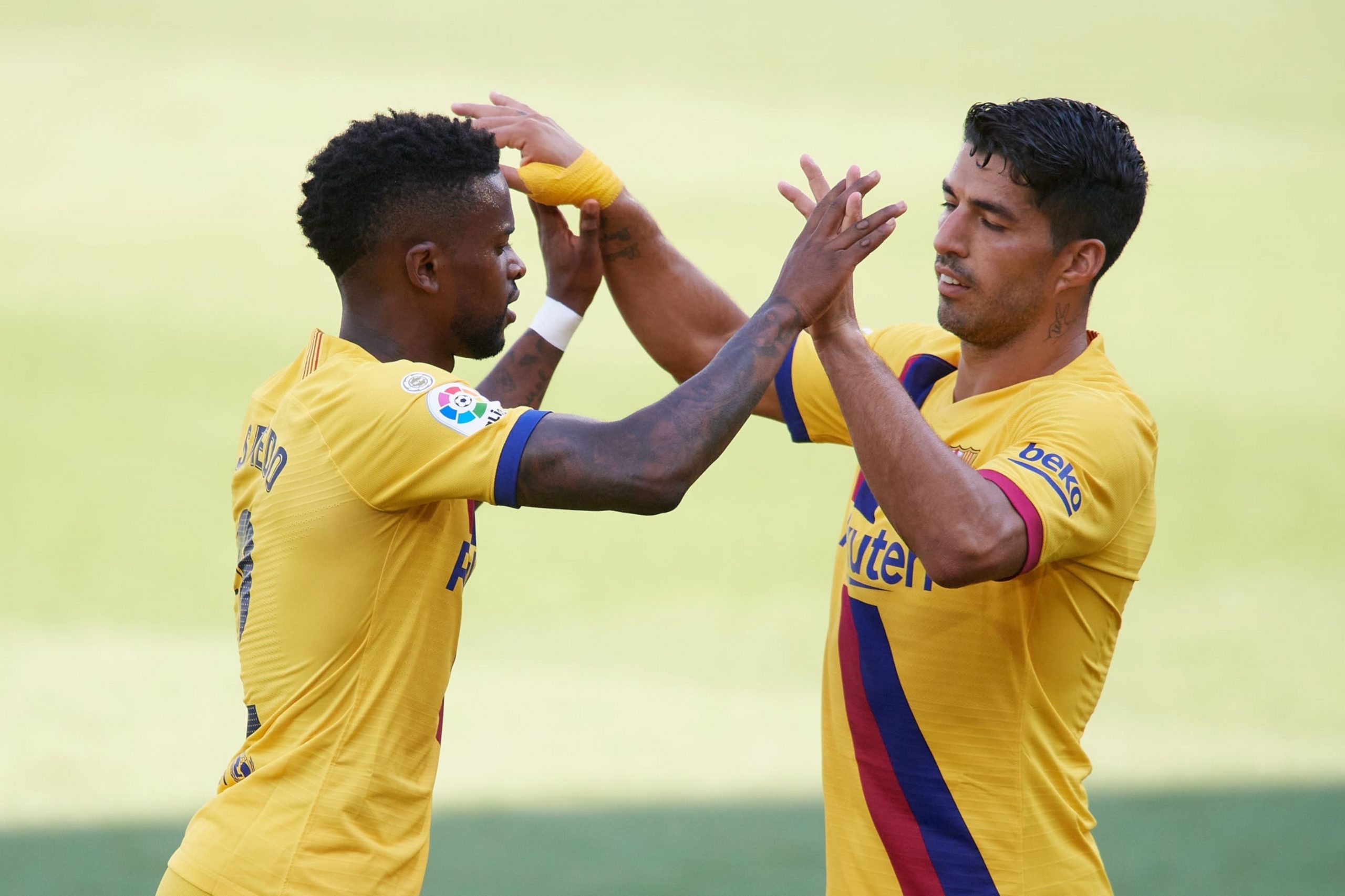 🎥Vidéo : Nelson Semedo marque face à Alaves en moins de 7 minutes ! Nelson Semedo et Luis Suarez