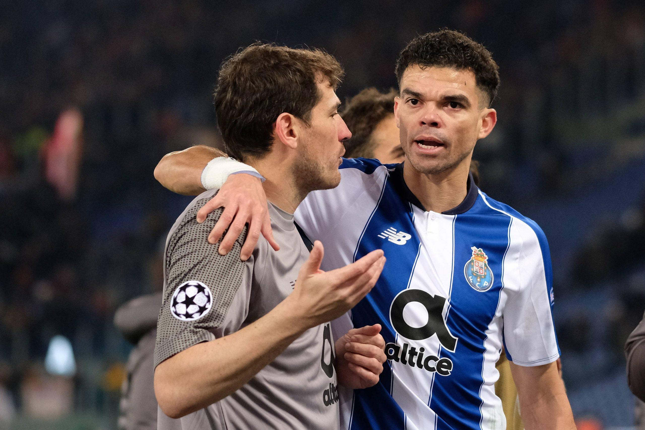 Casillas et Pepe