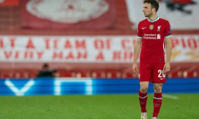 Diogo Jota en Ligue des Champions avec Liverpool