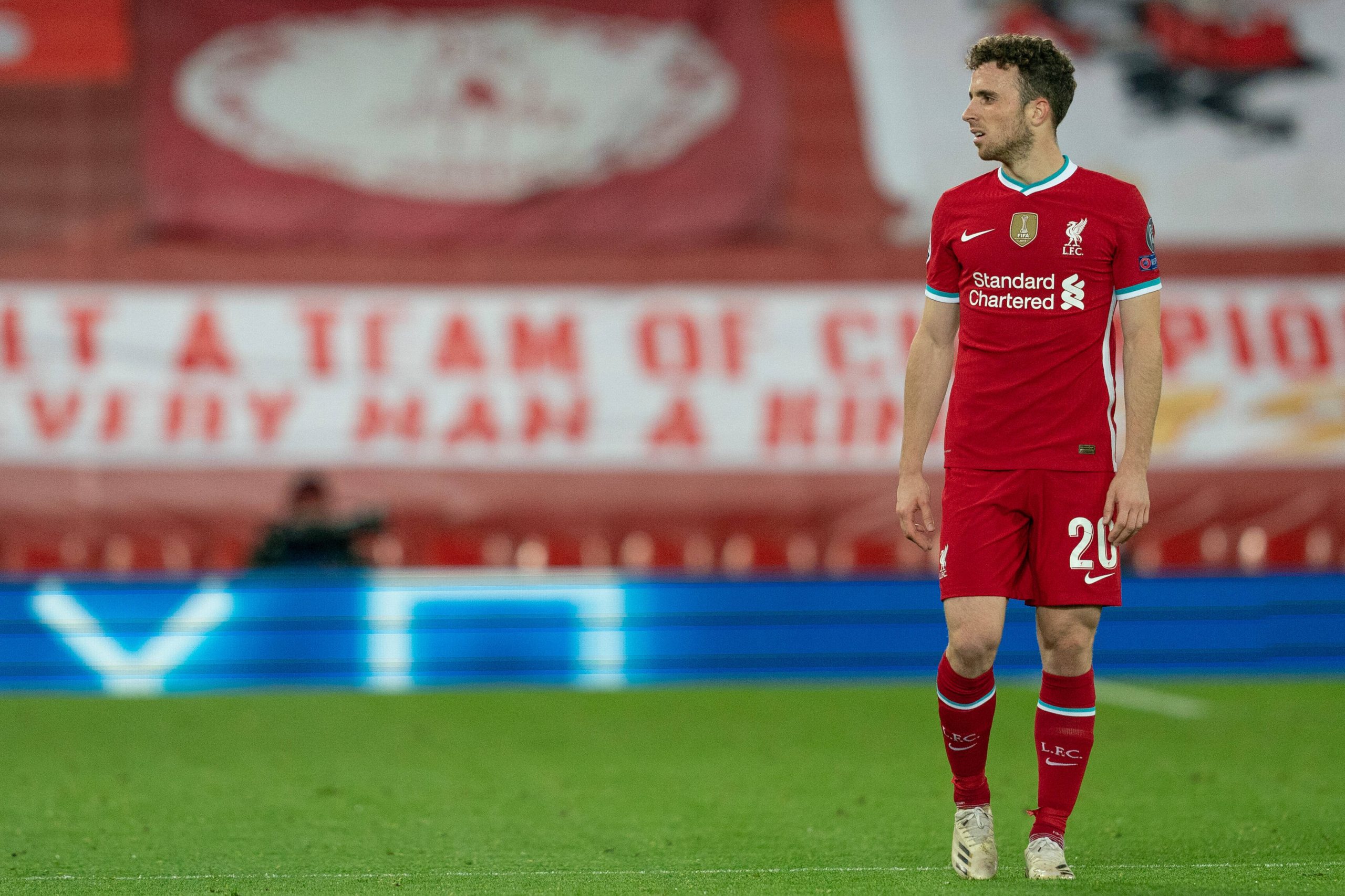 Ligue des Champions : Jota et Zaidu dans le XI des révélations Diogo Jota en Ligue des Champions avec Liverpool