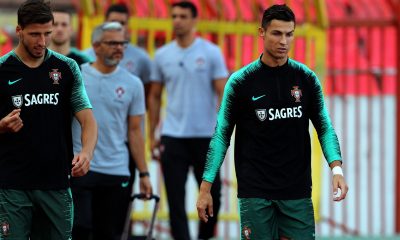 Ruben Dias et Cristiano Ronaldo