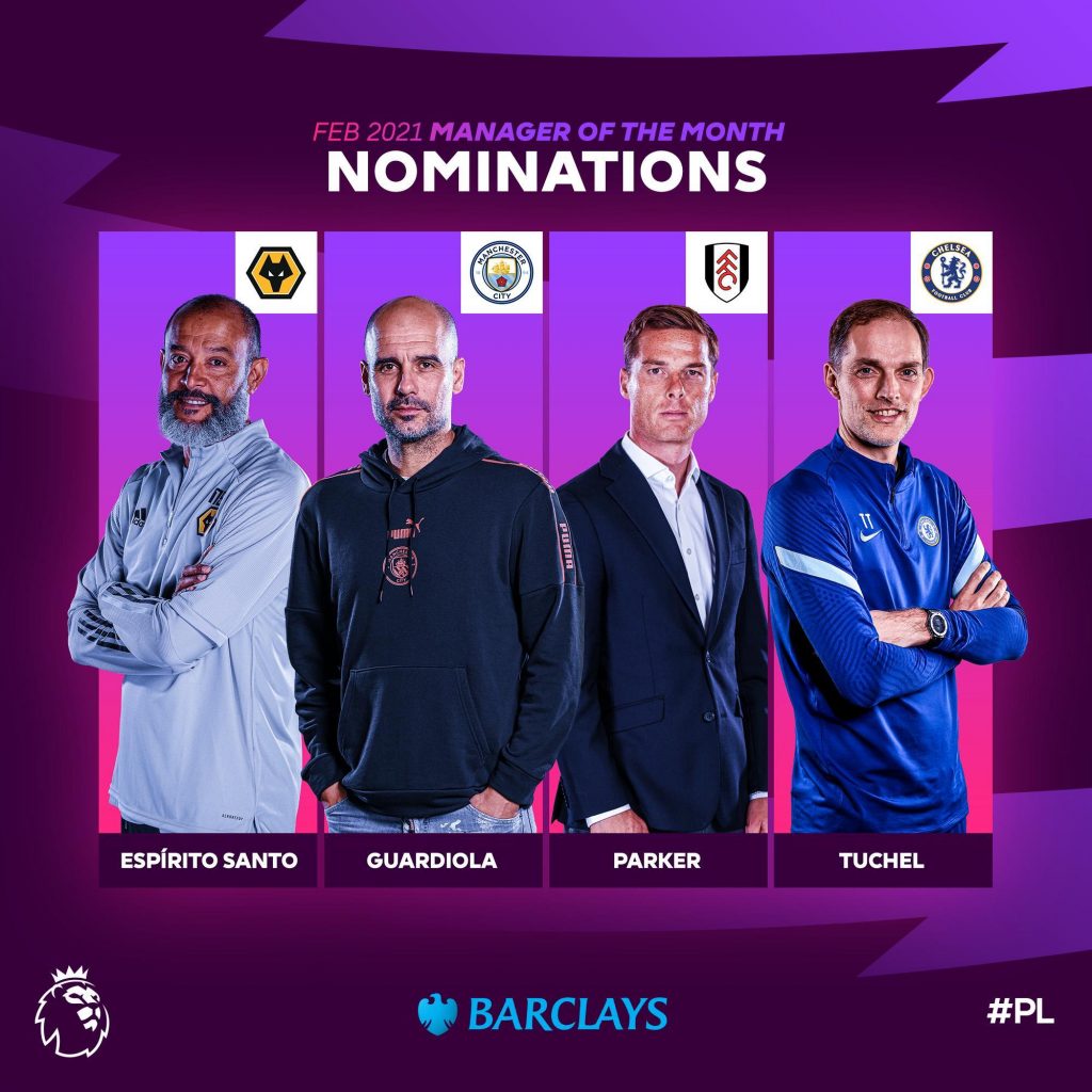 5 portugais nominés en Premier League 5 portugais nominés en Premier League