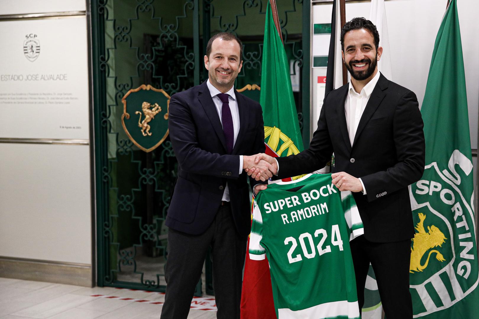 Rúben Amorim prolonge avec le Sporting CP ! Rúben Amorim prolonge avec le Sporting CP !