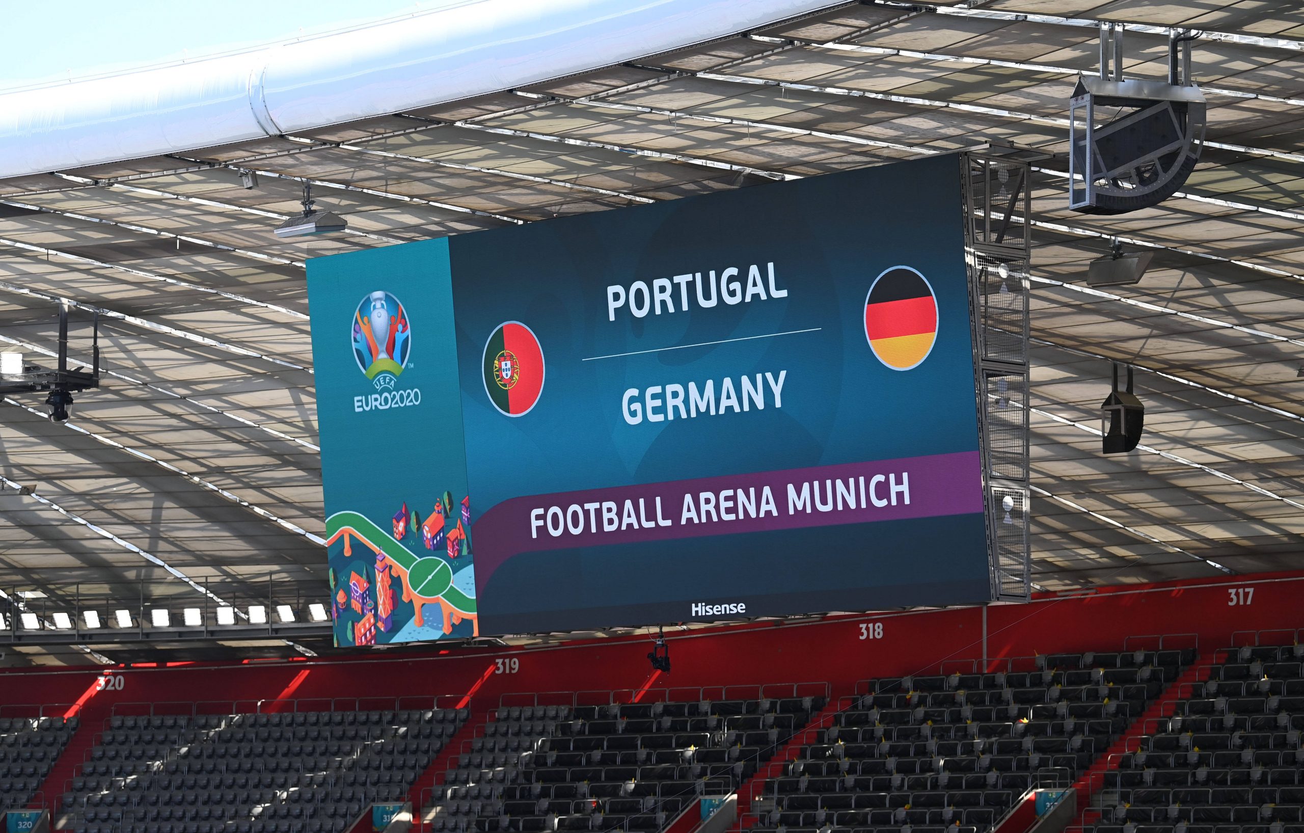 Portugal Allemagne au stade