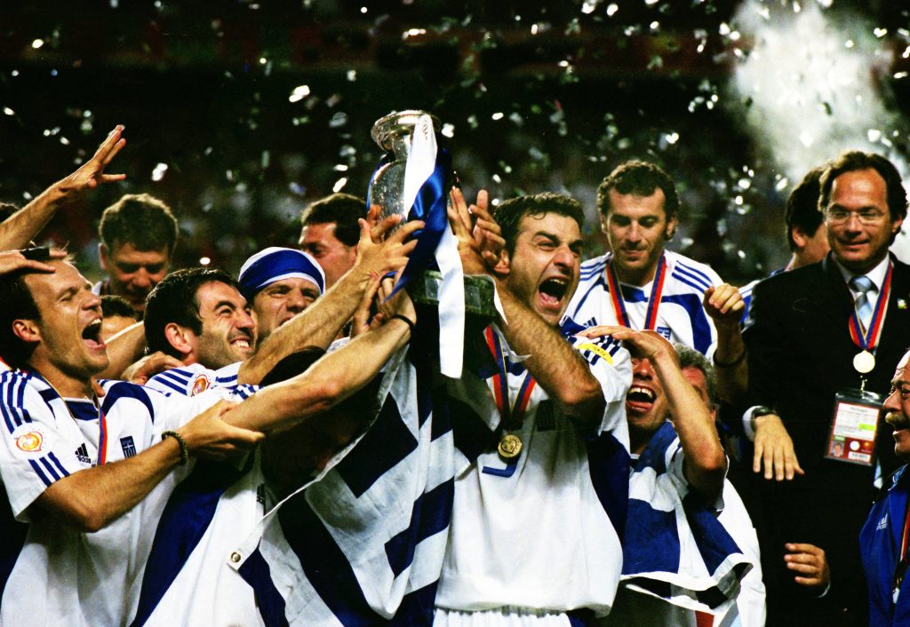 La Grèce, vainqueur de l'EURO 2004