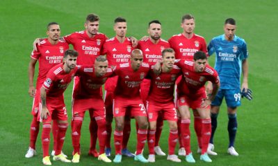 Le onze titulaire, côté Benfica.