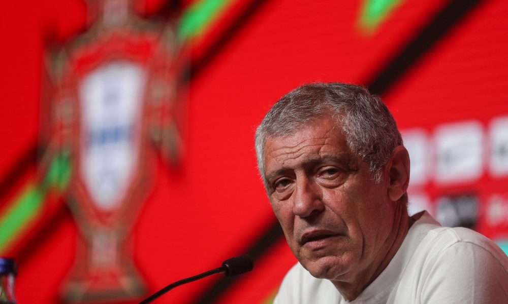 Fernando Santos en conférence de presse