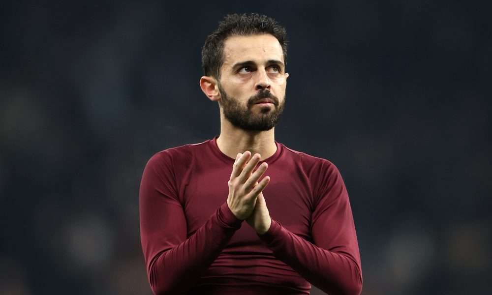 Bernardo Silva avec Manchester City
