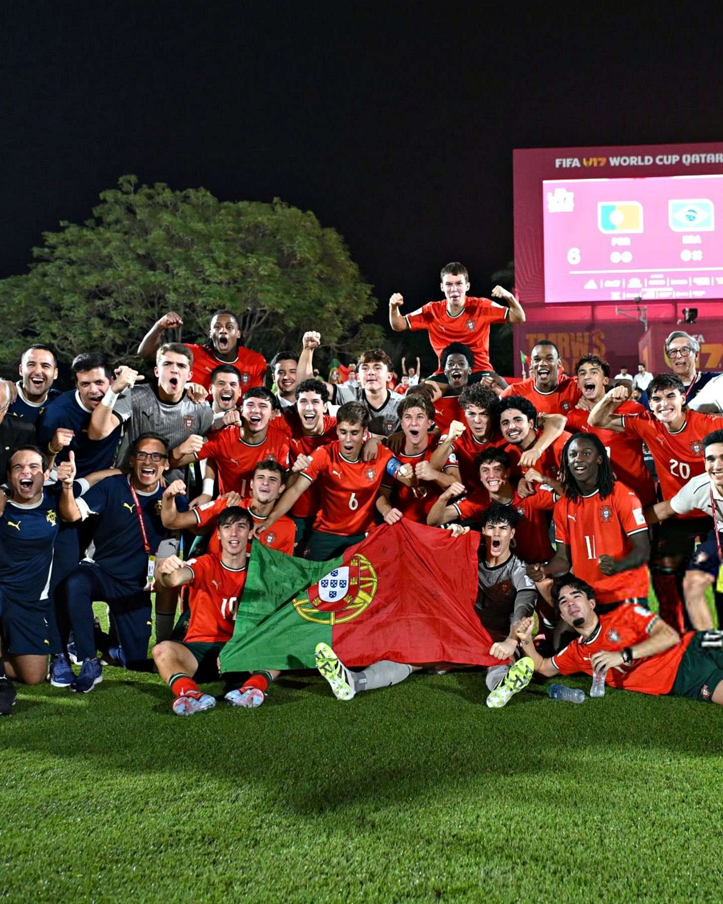 Le Portugal U17 se qualifie en finale de coupe du monde