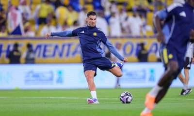 Cristiano Ronaldo à l'entrainement avec Al Nassr