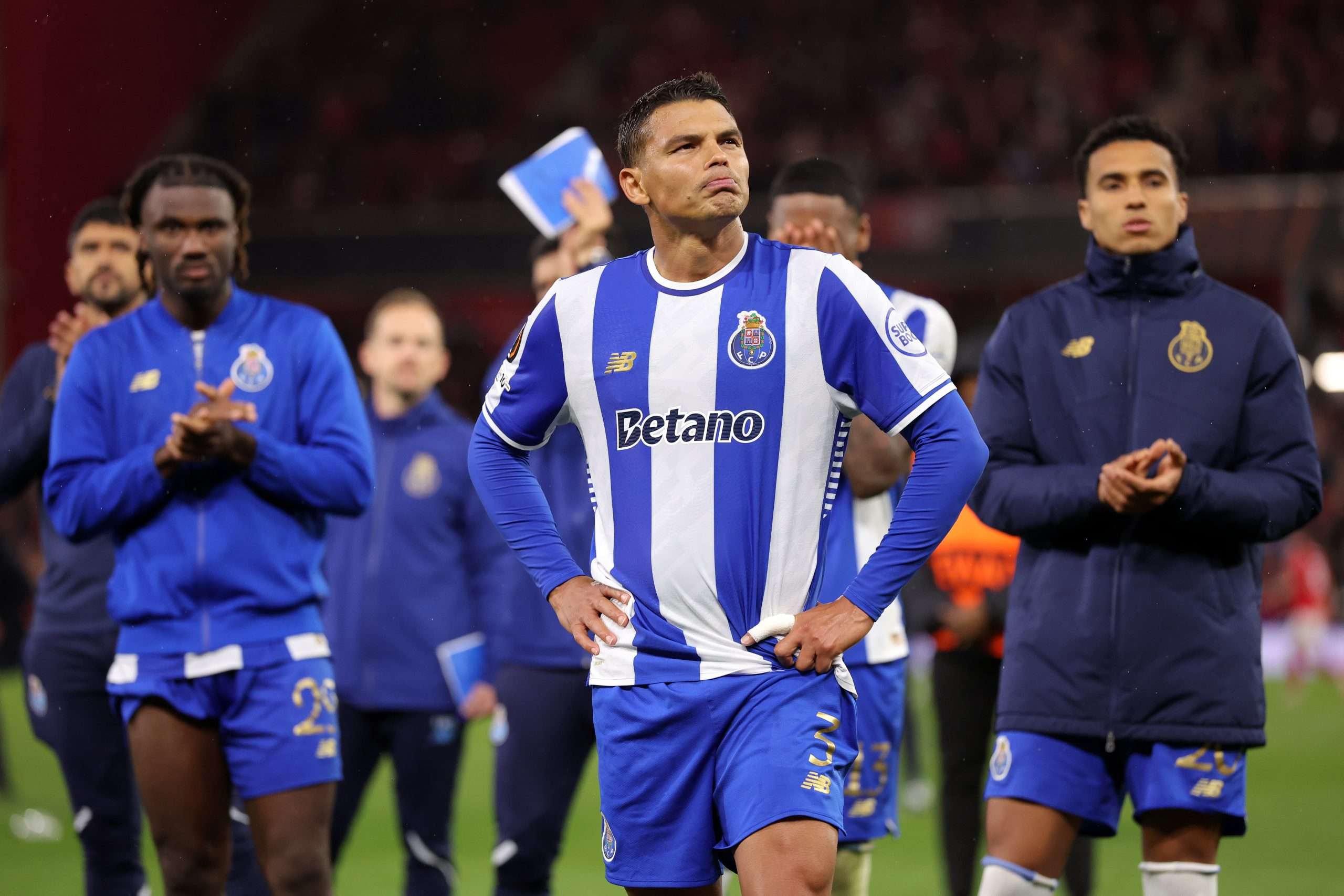 FC Porto et Sporting CP à l'échauffement à l'Estádio do Dragão avant la demi-finale retour de la Taça de Portugal 2026